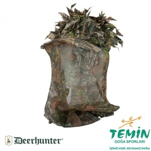 DEERHUNTER Orman Desen Kamuflaj 3D Şapka Maskeli