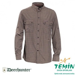 T. DEERHUNTER Tucker 399 Bamboo Uzun Kol Gömlek 45/46