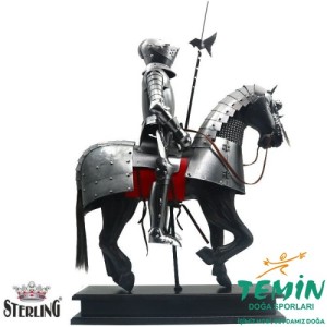 STERLING Iron Knight Atlı Dekoratif Süs