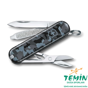 Victorinox 0.6223.942 Classic Lacivert Kamuflaj Çakı