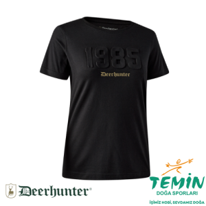 DEERHUNTER Lady Jubilee Siyah Tişört 40