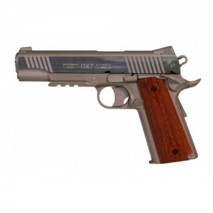 Cybergun Colt M45A1 Rail Nickel 6mm Airsoft Tabanca