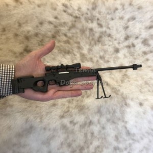 Swiss Arms Minyatür L96 Dekoratif Masa Süsü