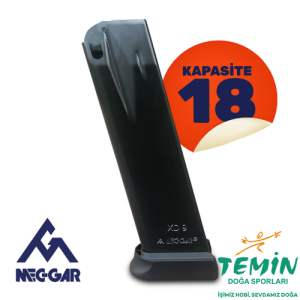 MecGar Springfield XD9 18RD Yedek Şarjör