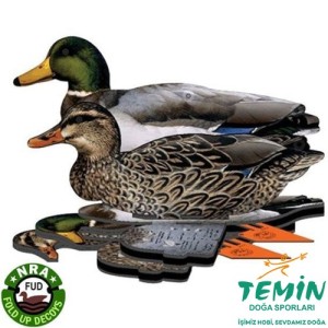 NRA FUD Mallard Ducks Ördek Mühre Seti (3 Erkek-3 Dişi)