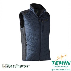 DEERHUNTER Moor Padded Lacivert SoftShell Yelek XL