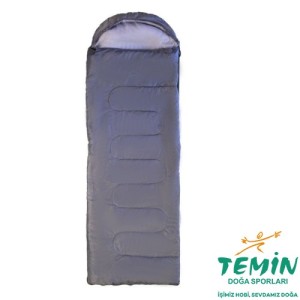 T. DFT Düz Başlık(190+30cm)x75 Gri 5/15° Uyku Tulumu