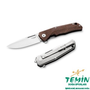 Lionsteel Q4ttro - Green Burlap Çakı