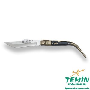 Joker Classical Decorated Spanish Zamak - Siyah ABS Saplı Çakı