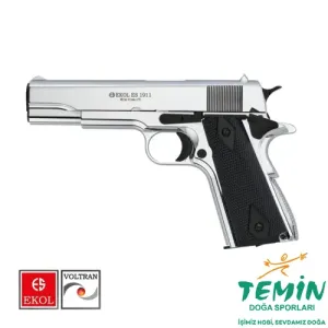 Ekol ES 1911 Blowback CO2 Havalı Tabanca - Parlak Beyaz