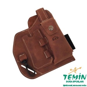 MKM EDC Belt Organizer Leather Sheath Natural Kılıf