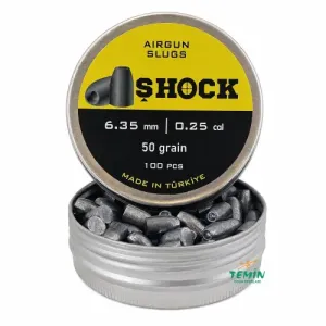 Shock Solid Bullet 6.35 mm 50 Grain Havalı Saçma