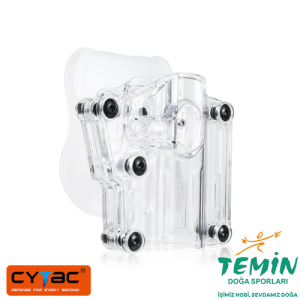 CYTAC Şeffaf Yeşil Mega-Fit Paletli Kılıfı
