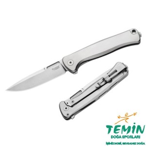 Lionsteel Emmet EM01 FL Stonewashed MagnaCut Grey Titanium Çakı