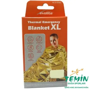 Evolite Acil Durum Termal Battaniye XL 160x210 cm