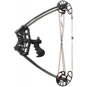 Junxing M109B Tetikli Üçgen Siyah Yay