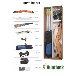 Hunthink Ahşap Klasik Yay Seti