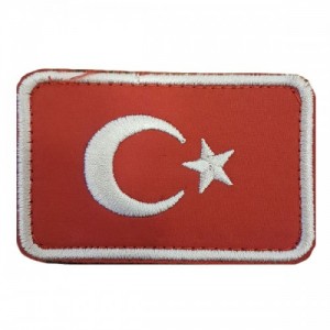 Elbiseye Dikmek İçin Cırtlı Türk Bayrağı