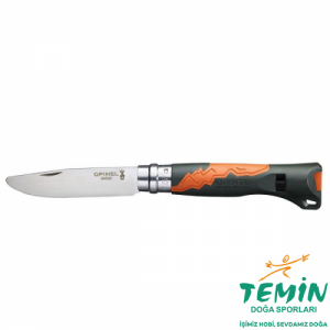 Opinel Inox Outdoor Junior Paslanmaz Çelik Çakı Haki No.7