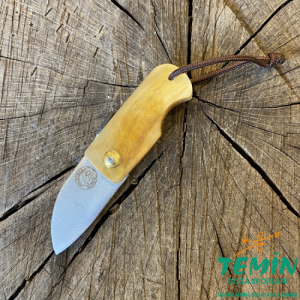 Süleyman Bursa Koç Boynuzu Mini Çakı (Kehribar)