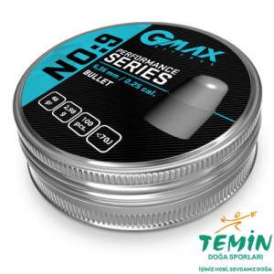 Gmax Performans Serisi Bullet 6.35mm Havalı Saçma No:9
